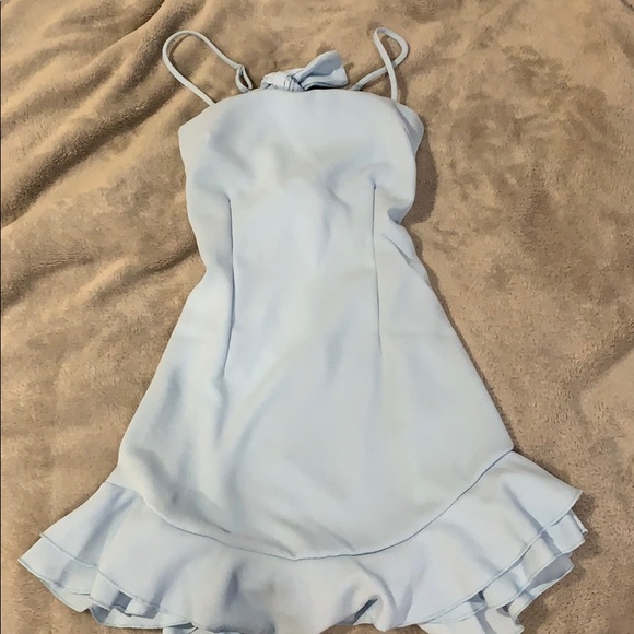 Lucy in the Sky Dresses & Skirts - Lucy in the Sky blue mini dress